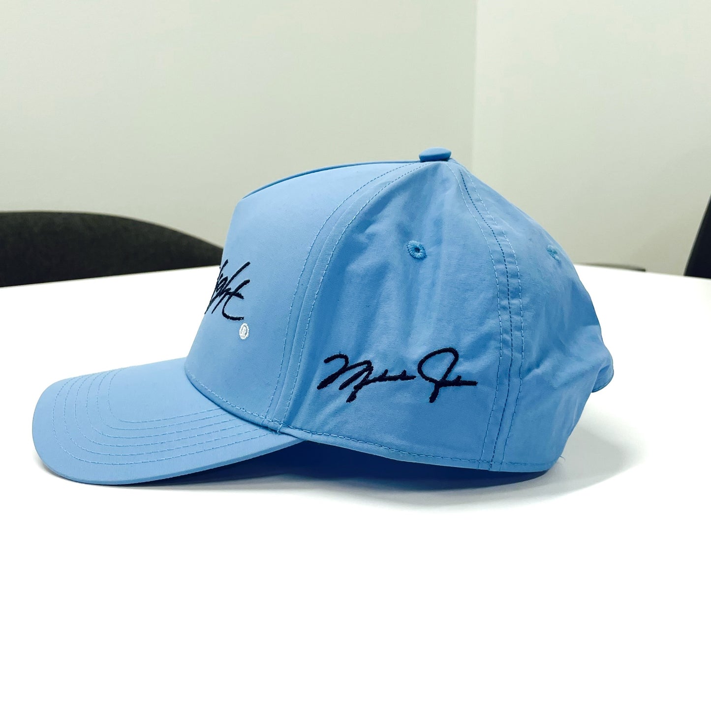 VINTAGE MAX FLIGHT PERFORMANCE SNAPBACK HAT -  CAROLINA BLUE/NAVY/WHITE